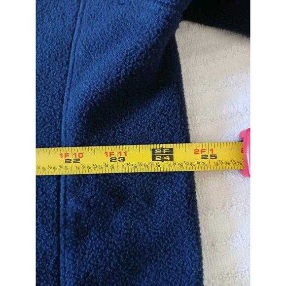 Nautica Men’s Fullzip Fleece Jacket -Navy/Maroon-Pockets-Sz XXL - Picture 10 of 15